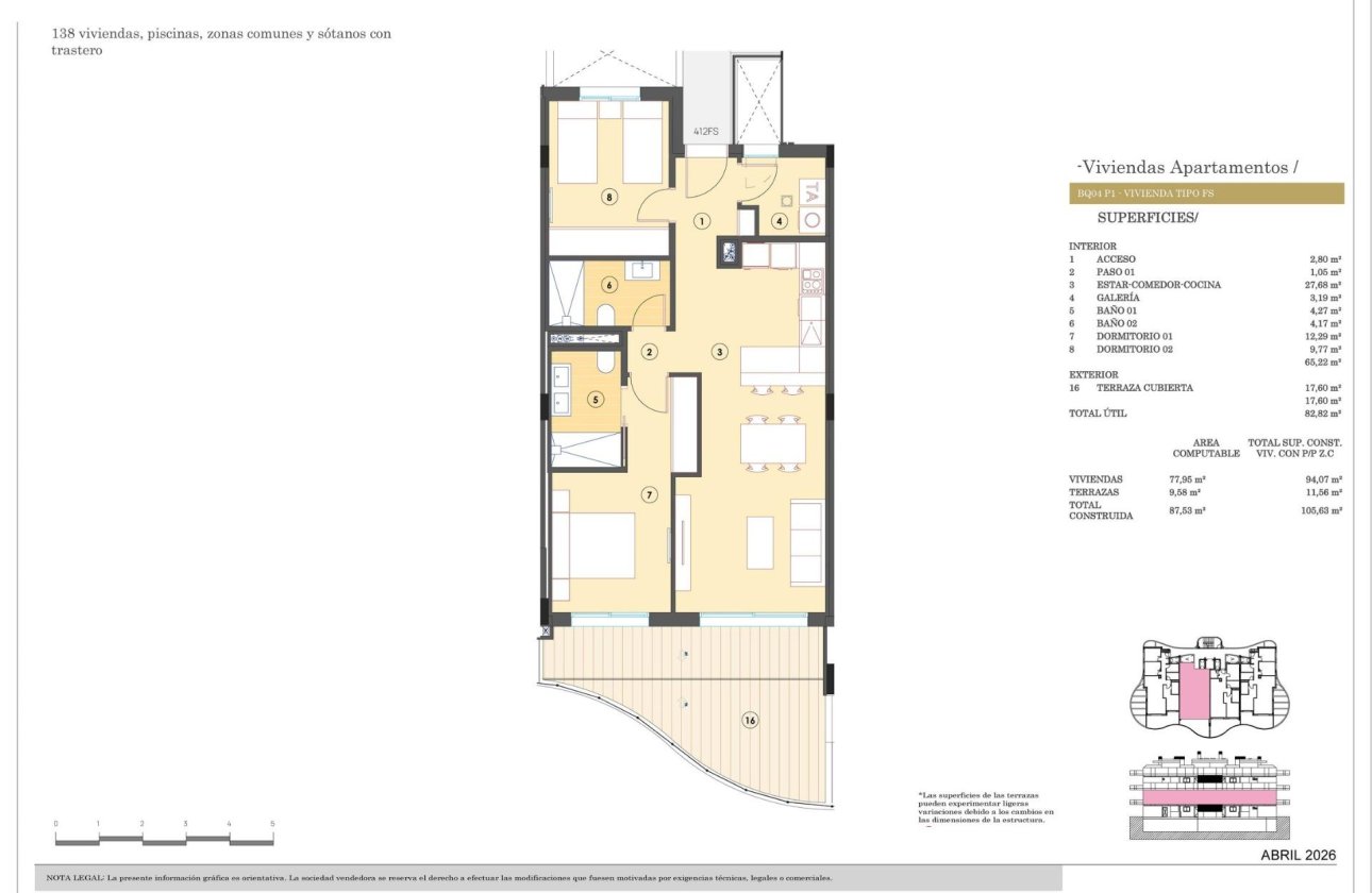 Nouvelle Construction - Appartement -
Finestrat - Campana Garden