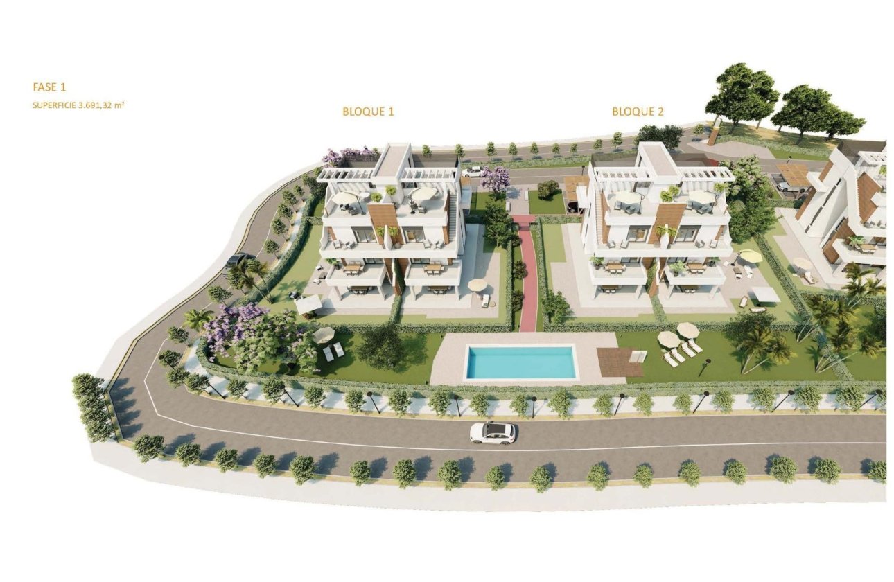 Nouvelle Construction - Appartement -
Fuente Álamo - Hacienda del Alamo