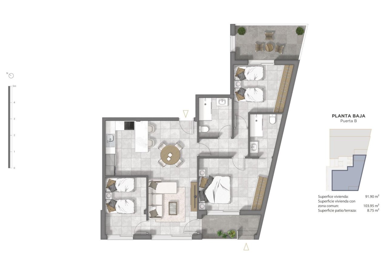Nouvelle Construction - Appartement -
Guardamar del Segura - Pueblo