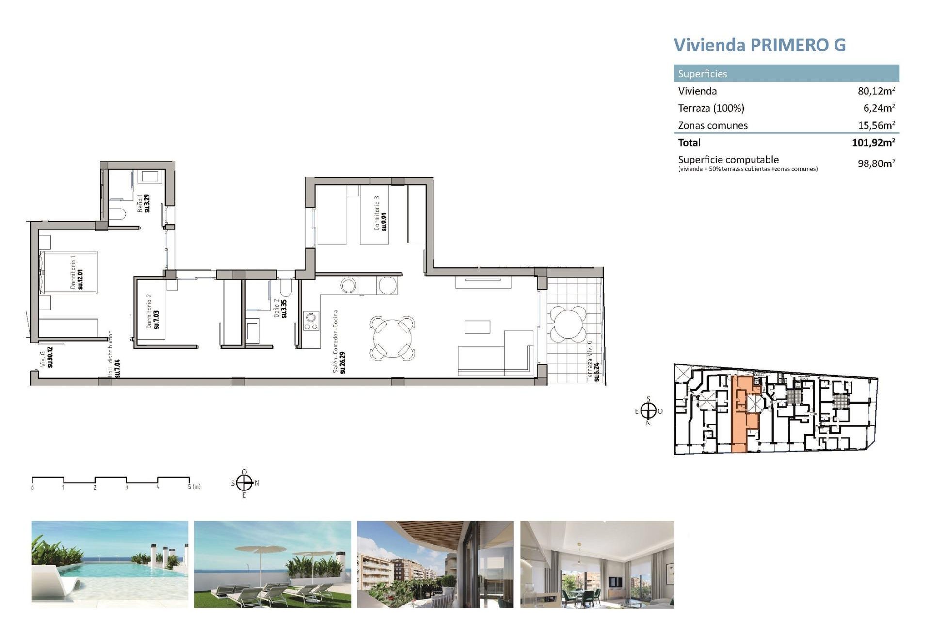 Nouvelle Construction - Appartement -
Guardamar del Segura - Pueblo