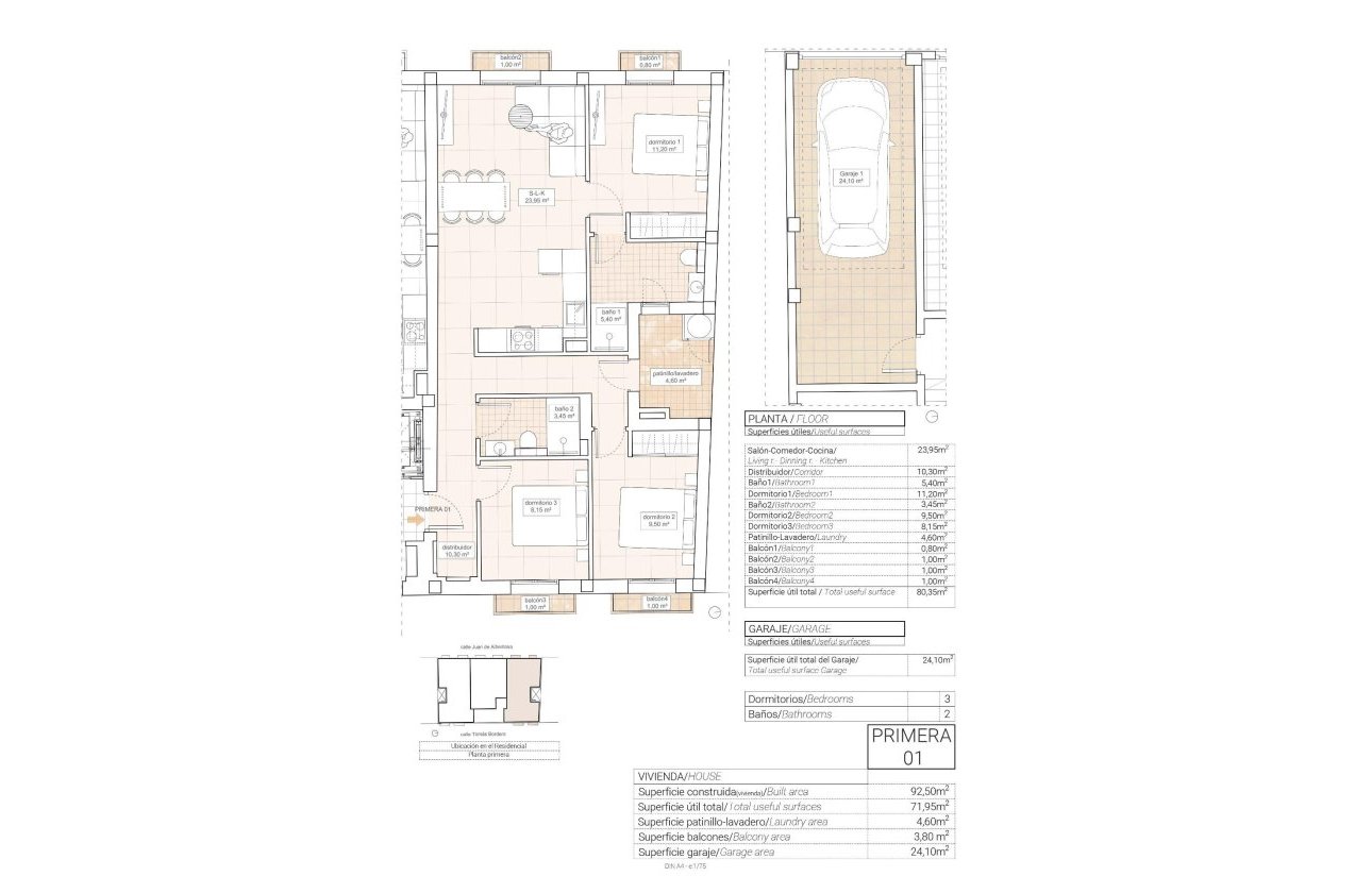 Nouvelle Construction - Appartement -
Hondón de las Nieves - Pueblo