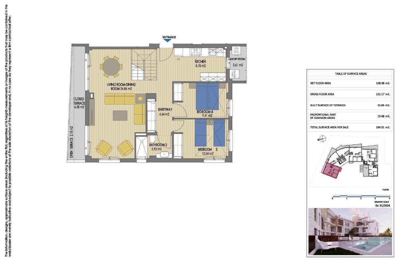 Nouvelle Construction - Appartement -
Jávea Xàbia - Cala Blanca