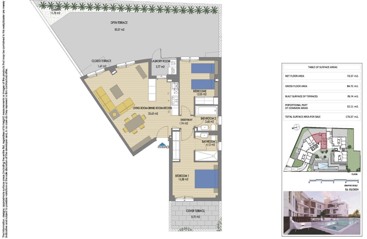 Nouvelle Construction - Appartement -
Jávea Xàbia - Cala Blanca