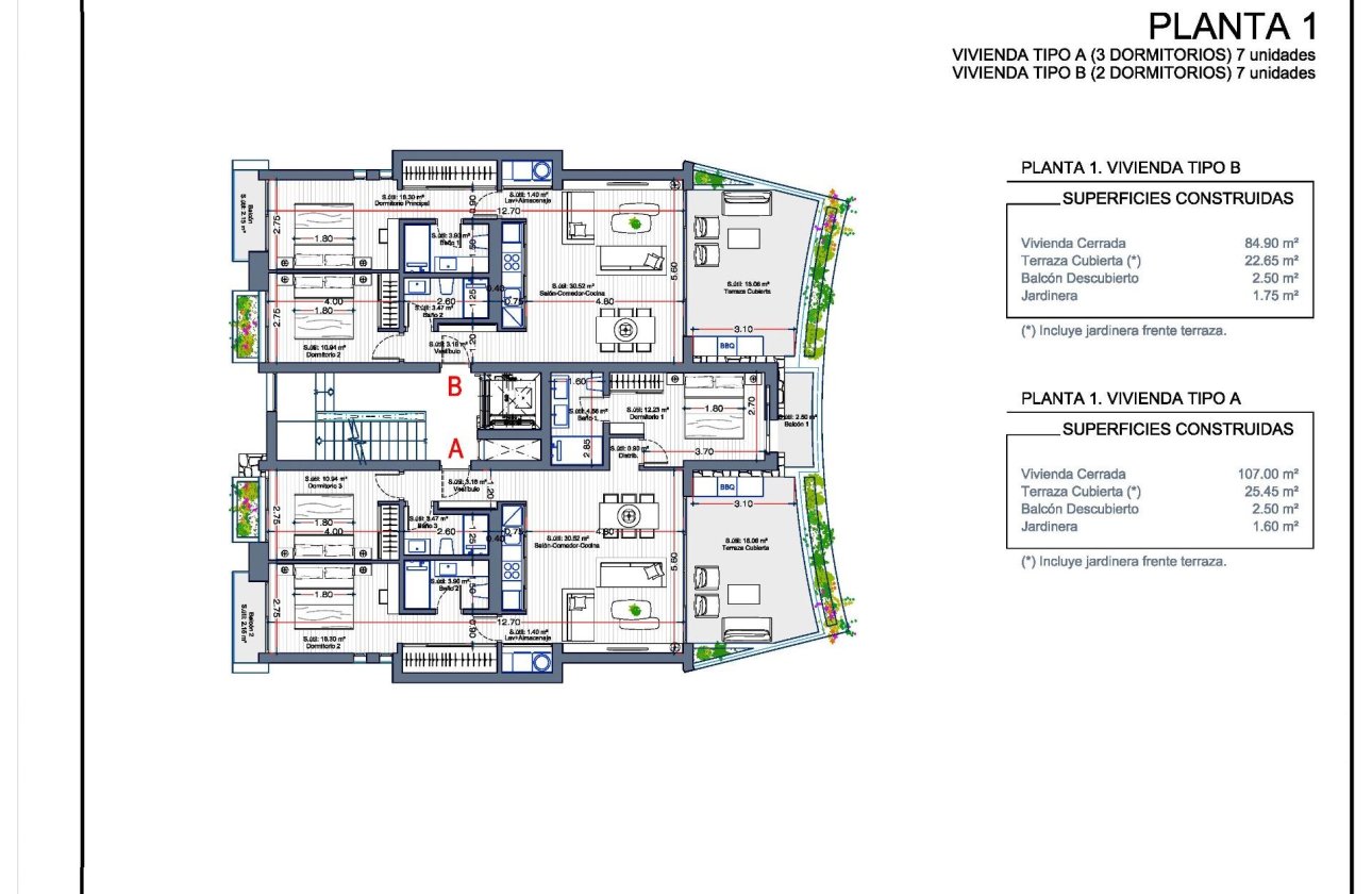 Nouvelle Construction - Appartement -
La Manga Club - Las Orquídeas