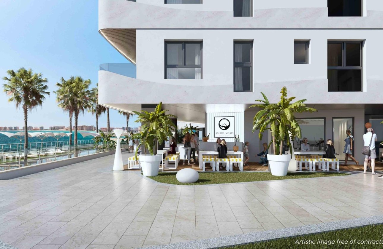 Nouvelle Construction - Appartement -
La Manga del Mar Menor - Veneziola