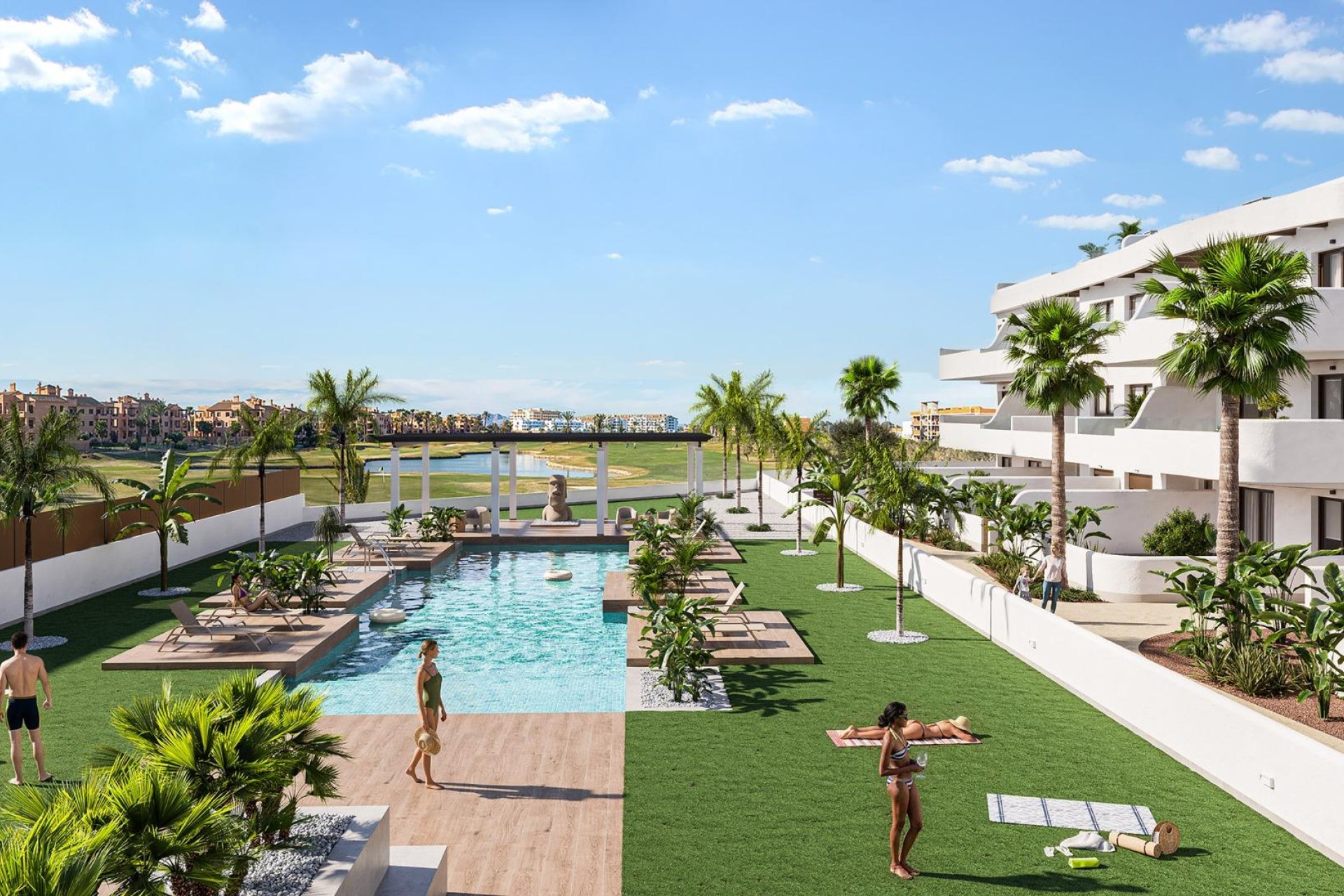 Nouvelle Construction - Appartement -
Los Alcazares - La Serena Golf