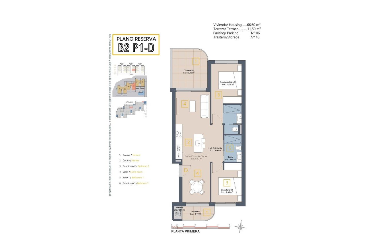 Nouvelle Construction - Appartement -
Los Alcazares - Serena Golf