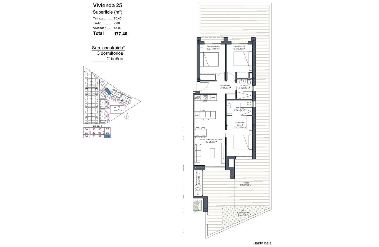 Nouvelle Construction - Appartement -
Los Alcazares - Serena Golf