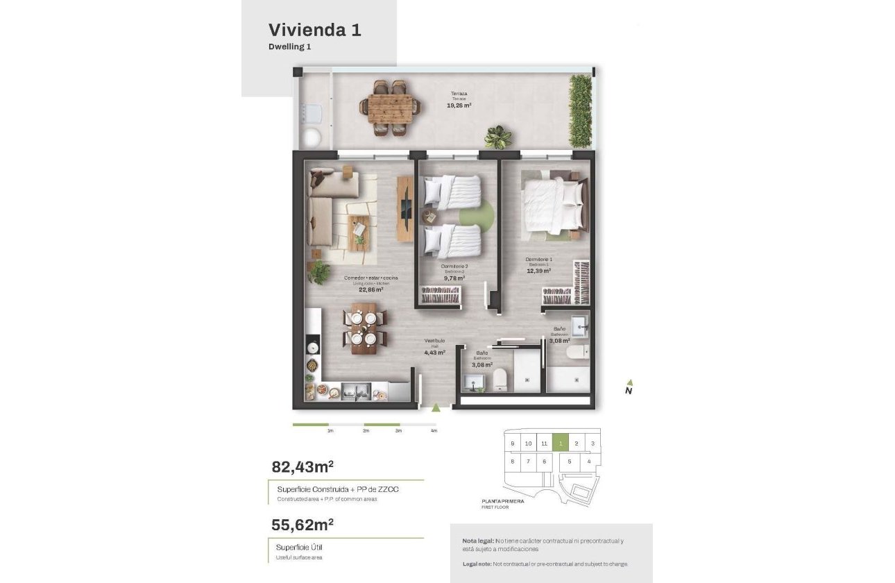 Nouvelle Construction - Appartement -
Mojacar - Descargador