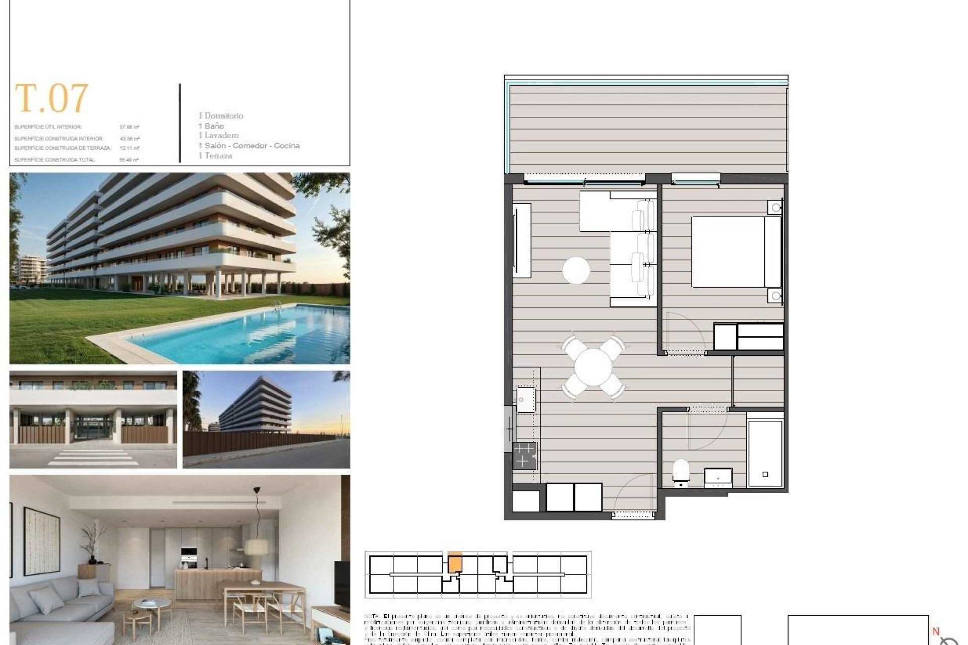 Nouvelle Construction - Appartement -
Moncofa - Playa de Moncofa