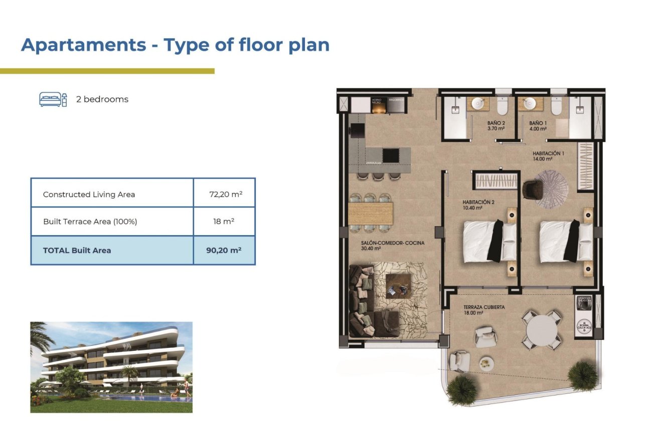 Nouvelle Construction - Appartement -
Orihuela Costa - La Ciñuelica