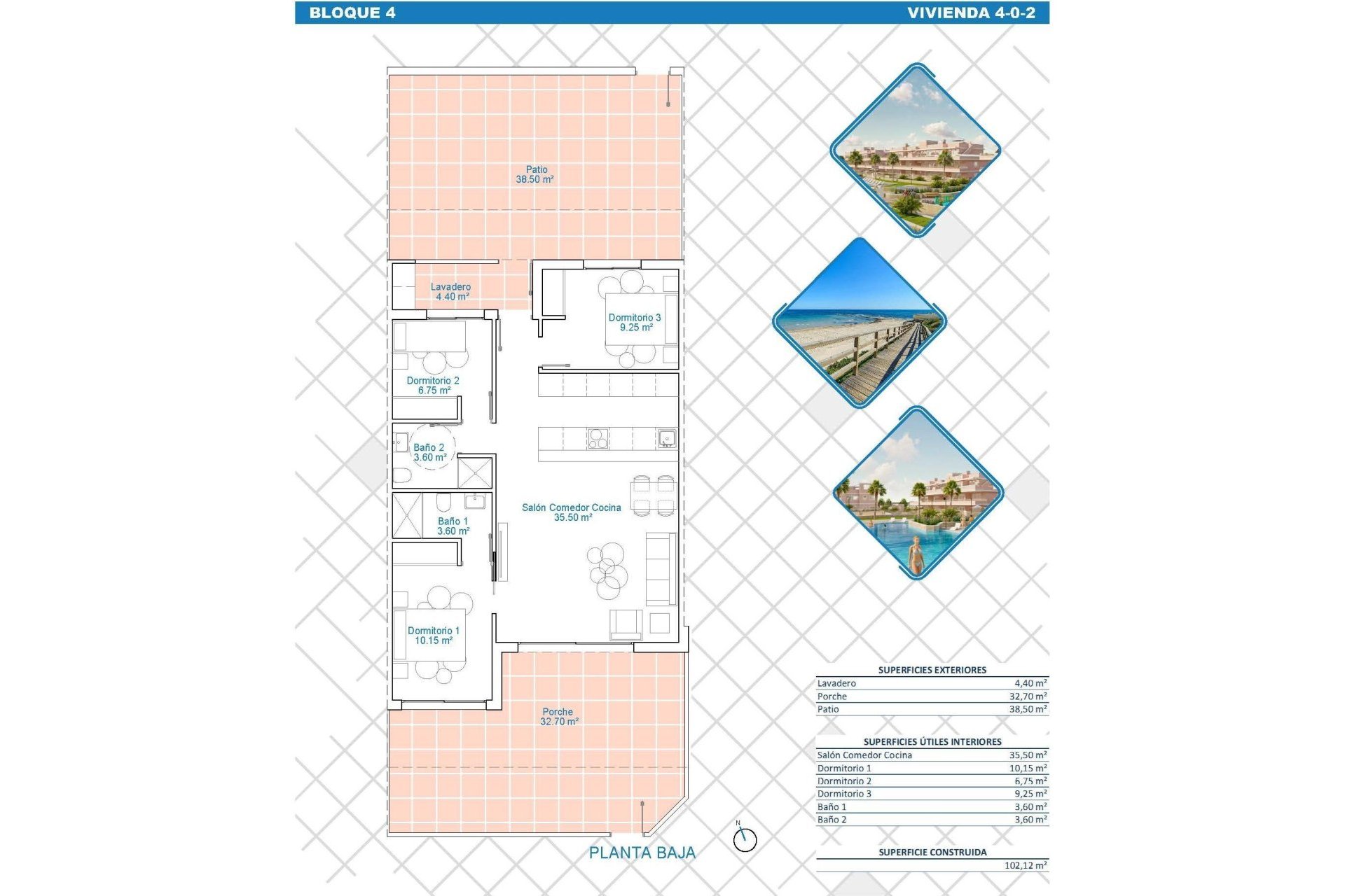 Nouvelle Construction - Appartement -
Pilar de la Horadada - Lo Monte