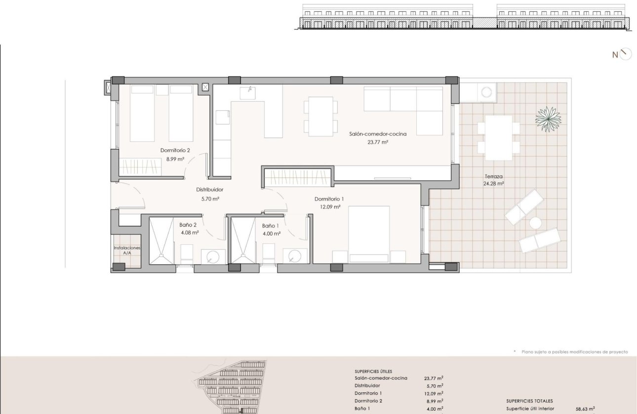 Nouvelle Construction - Appartement -
Pulpi - Aguilón Golf