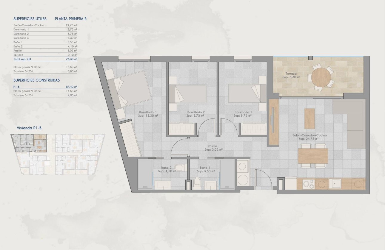 Nouvelle Construction - Appartement -
San Pedro del Pinatar - Lo Pagan