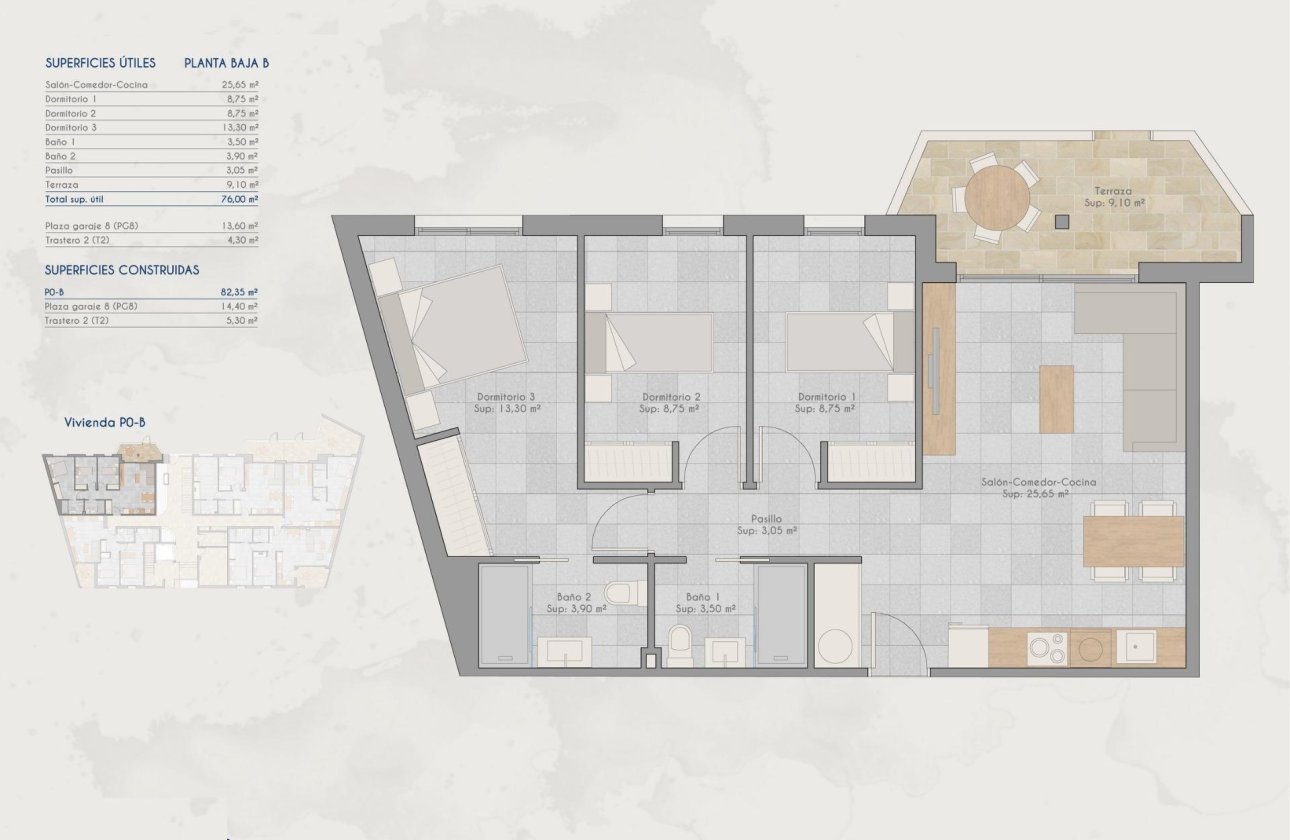 Nouvelle Construction - Appartement -
San Pedro del Pinatar - Lo Pagan