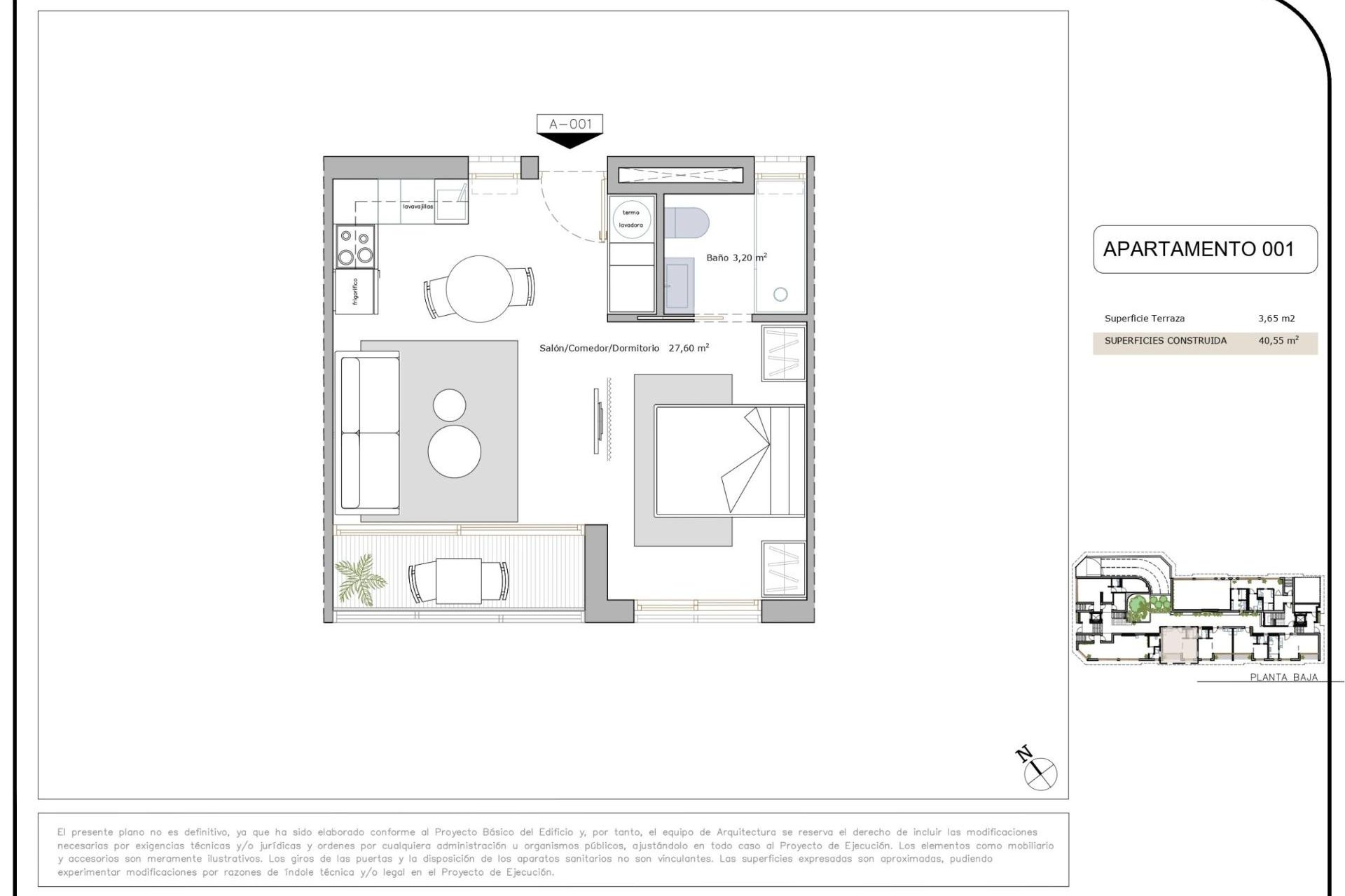 Nouvelle Construction - Appartement -
San Pedro del Pinatar - Lo Pagan