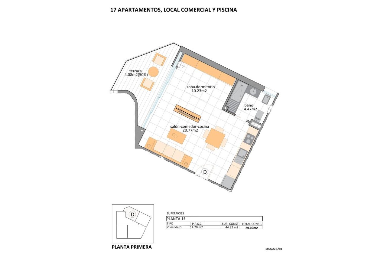 Nouvelle Construction - Appartement -
San Pedro del Pinatar - Lo Pagan