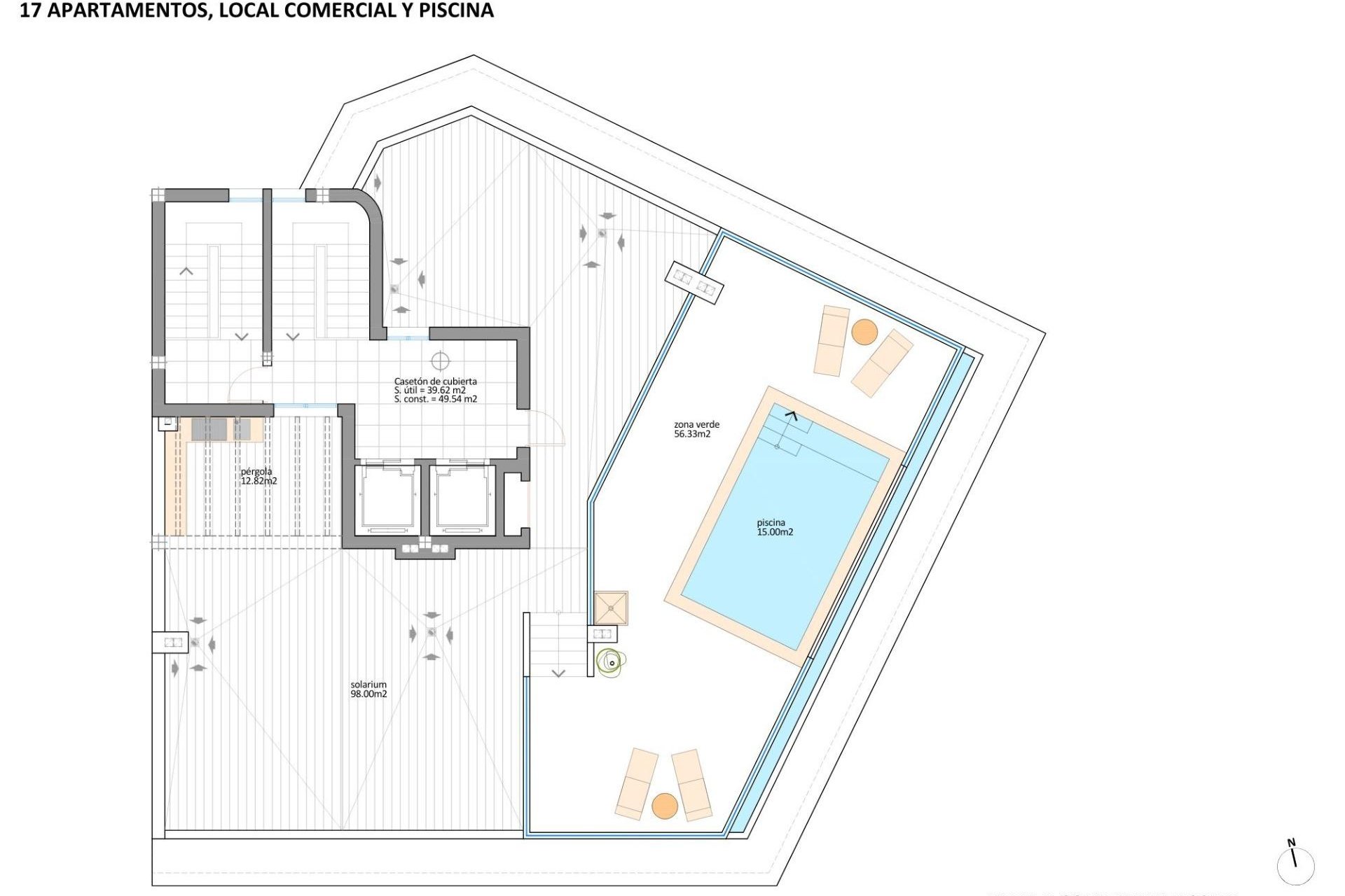 Nouvelle Construction - Appartement -
San Pedro del Pinatar - Lo Pagan