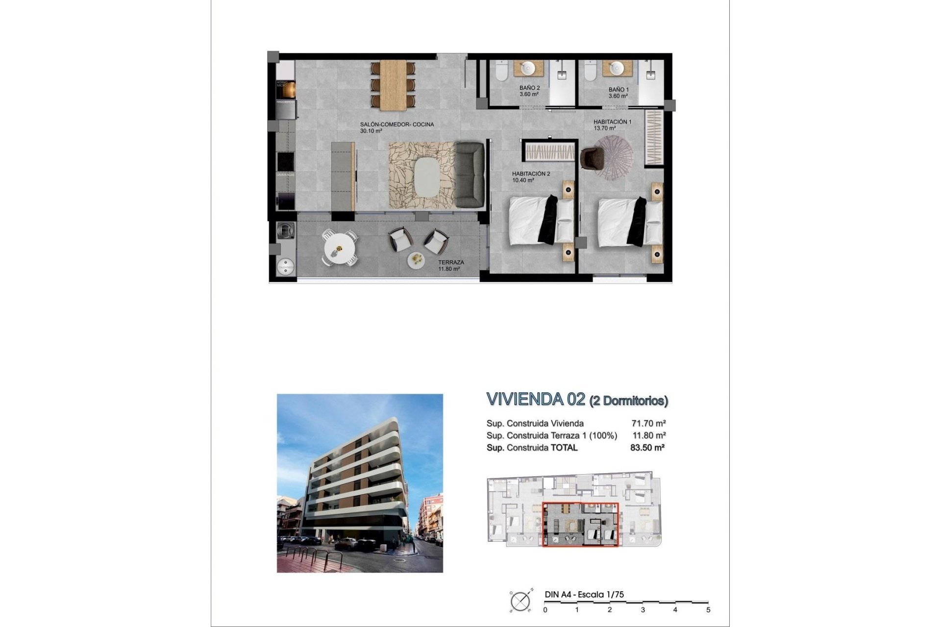 Nouvelle Construction - Appartement -
Santa Pola - pueblo