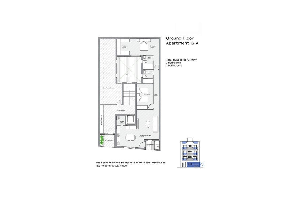 Nouvelle Construction - Appartement -
Torrevieja - Centro