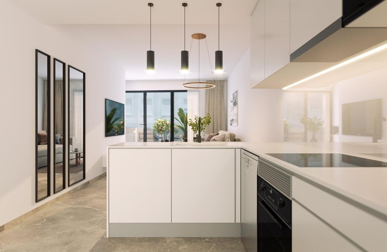 Nouvelle Construction - Appartement -
Torrevieja - Playa de El Cura