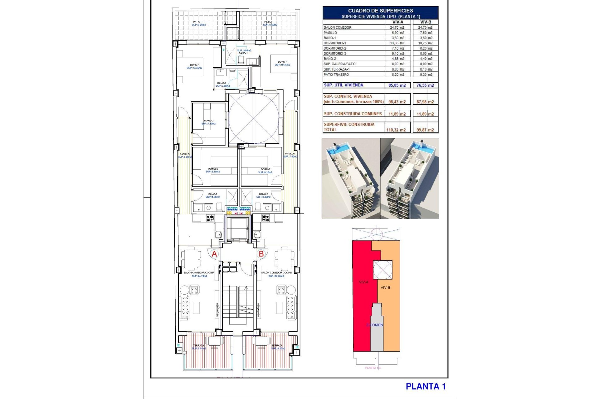 Nouvelle Construction - Appartement -
Torrevieja - Playa de El Cura