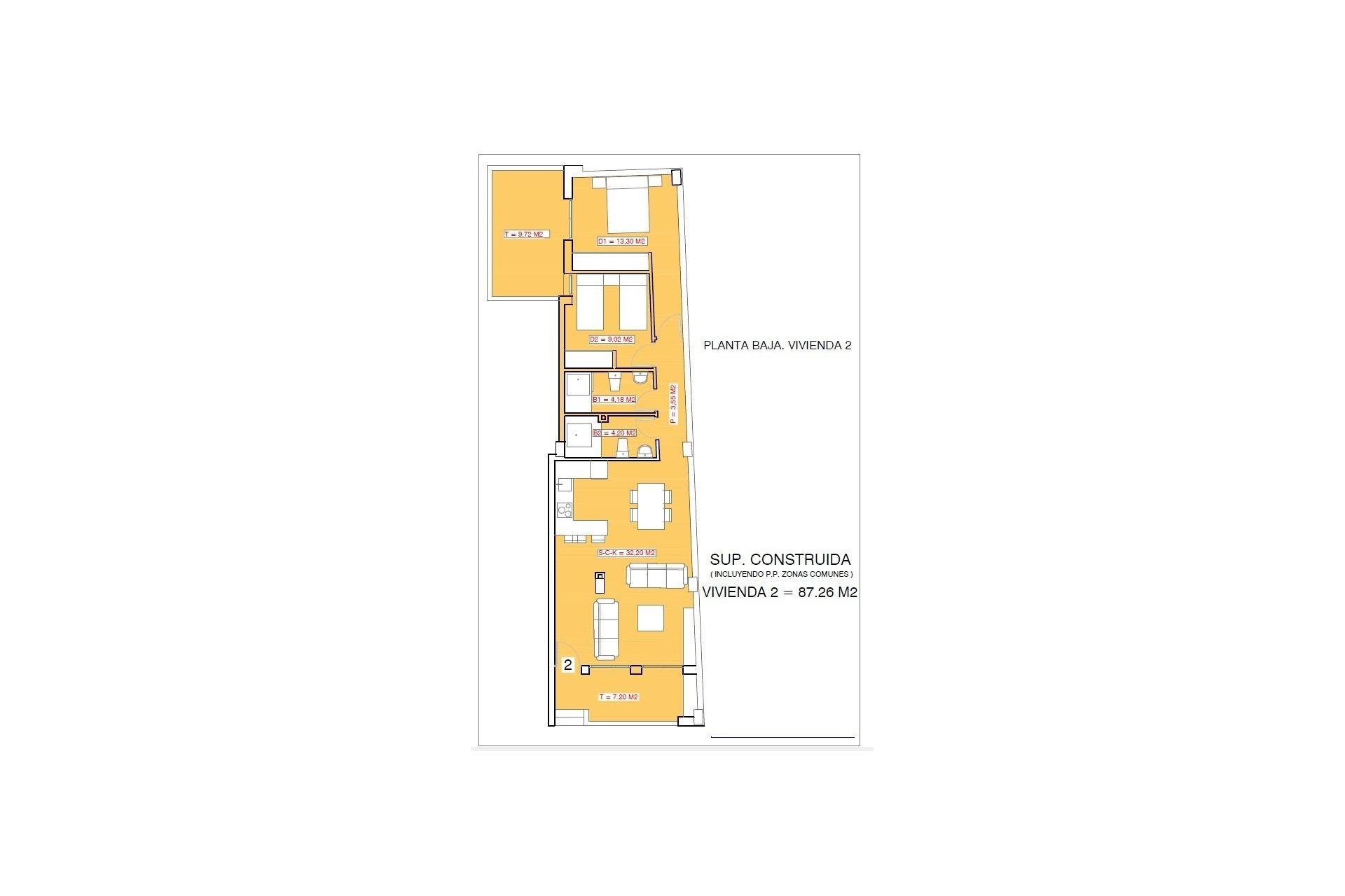 Nouvelle Construction - Appartement -
Torrevieja - Playa El Acequión