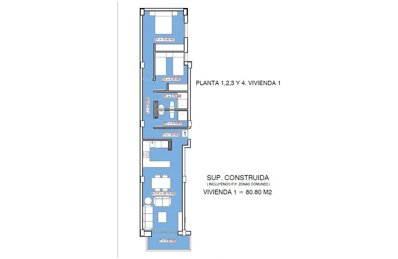 Nouvelle Construction - Appartement -
Torrevieja - Playa El Acequión