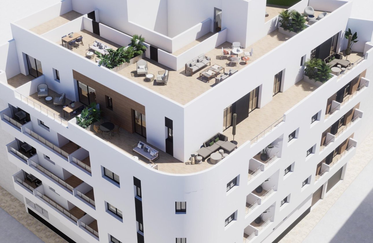 Nouvelle Construction - Appartement -
Torrevieja - pueblo