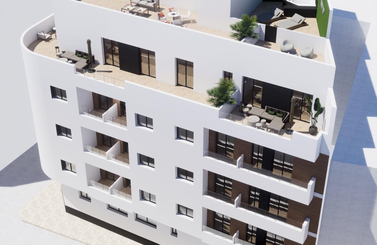 Nouvelle Construction - Appartement -
Torrevieja - pueblo