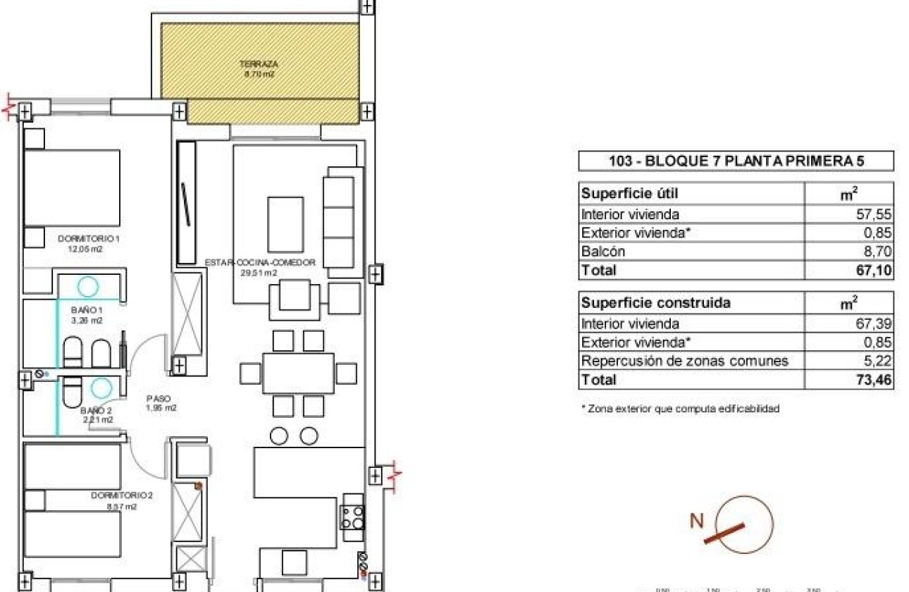 Nouvelle Construction - Appartement -
Vera - El Playazo