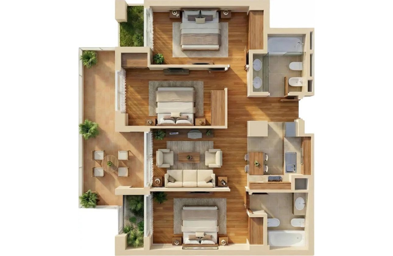 Nouvelle Construction - Appartement -
Vera - Puerto del Rey