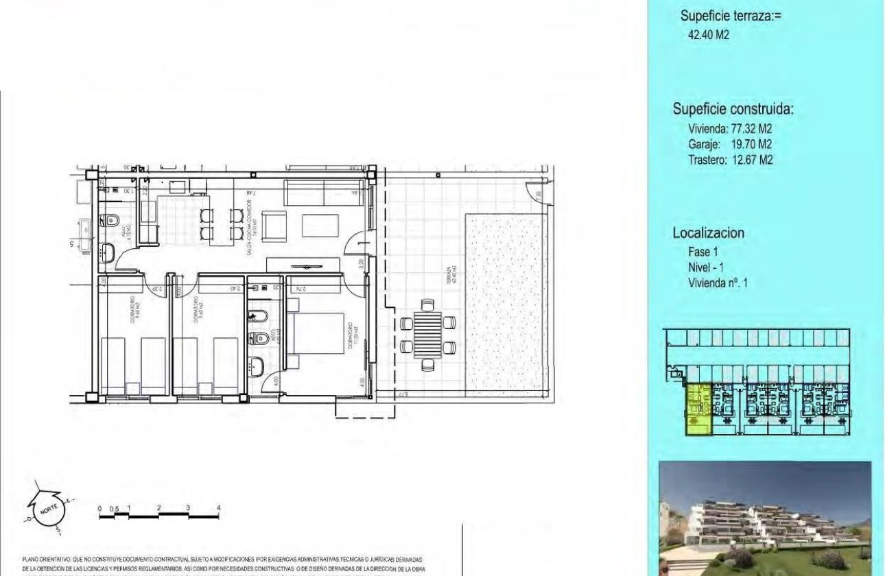 Nouvelle Construction - Appartement -
Vera - Vera Playa