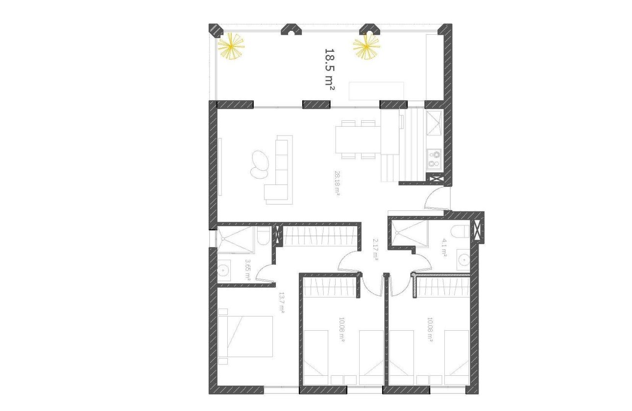 Nouvelle Construction - Appartement -
Villajoyosa - Cala Mallaeta