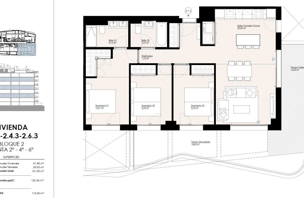 Nouvelle Construction - Appartement -
Villajoyosa - Playa del Torres