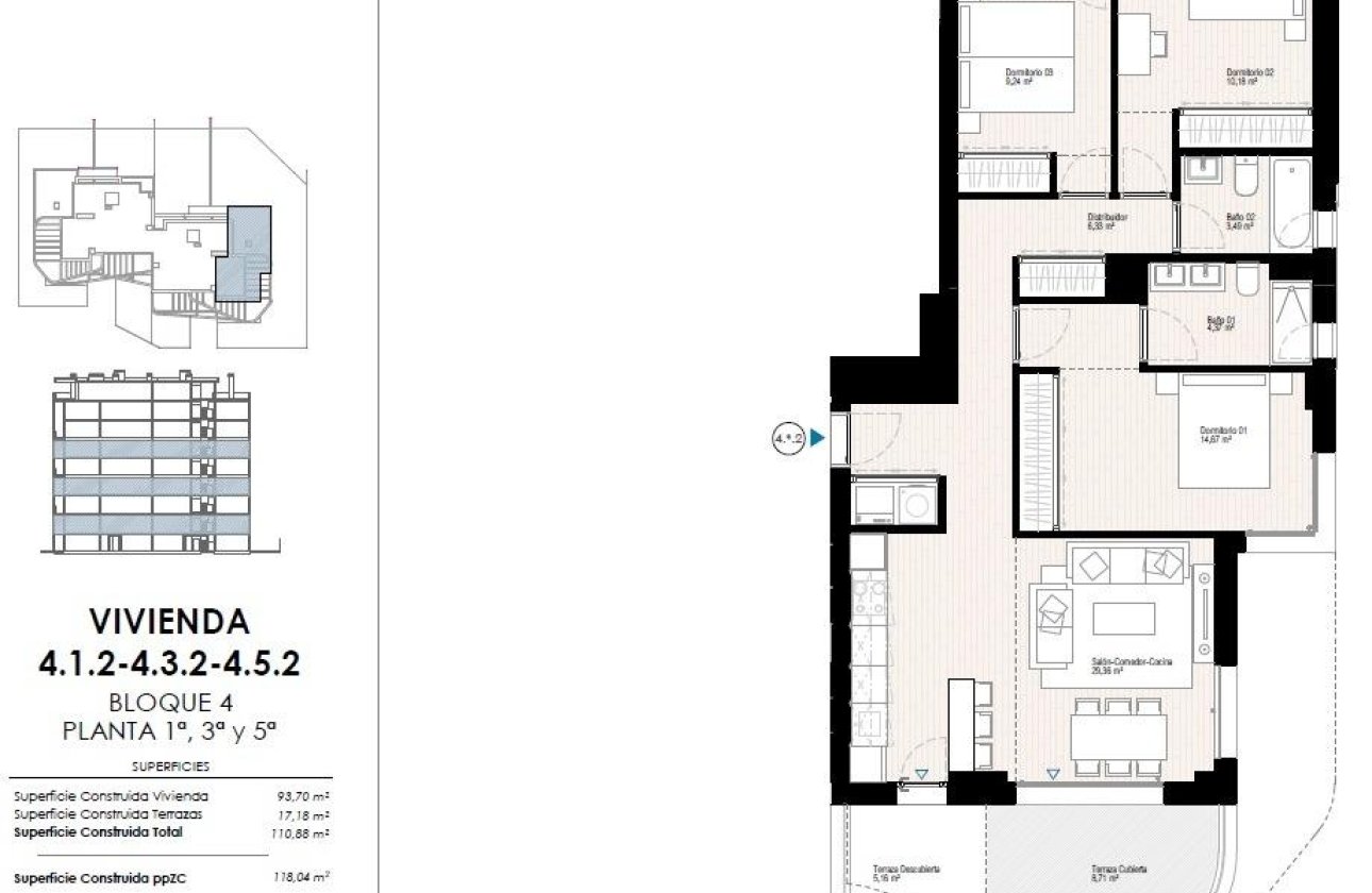 Nouvelle Construction - Appartement -
Villajoyosa - Playa del Torres