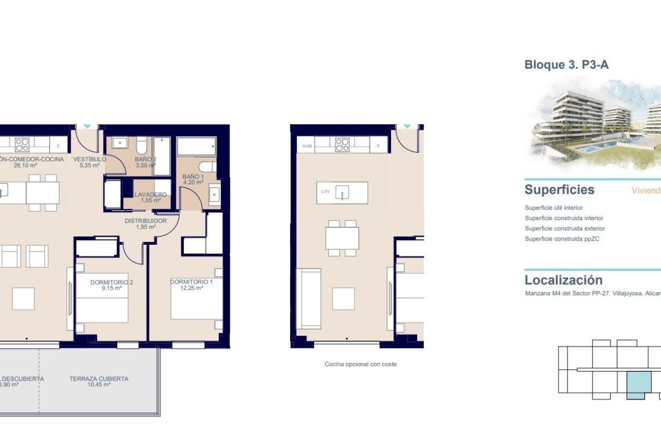 Nouvelle Construction - Appartement -
Villajoyosa - Playa del Torres