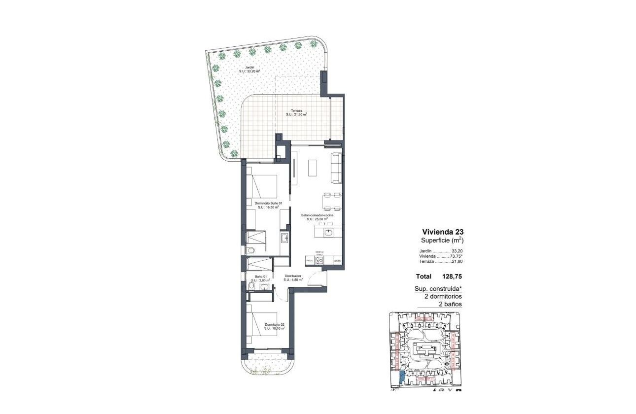Nouvelle Construction - Bungalow -
Ciudad Quesada - Lo Marabú