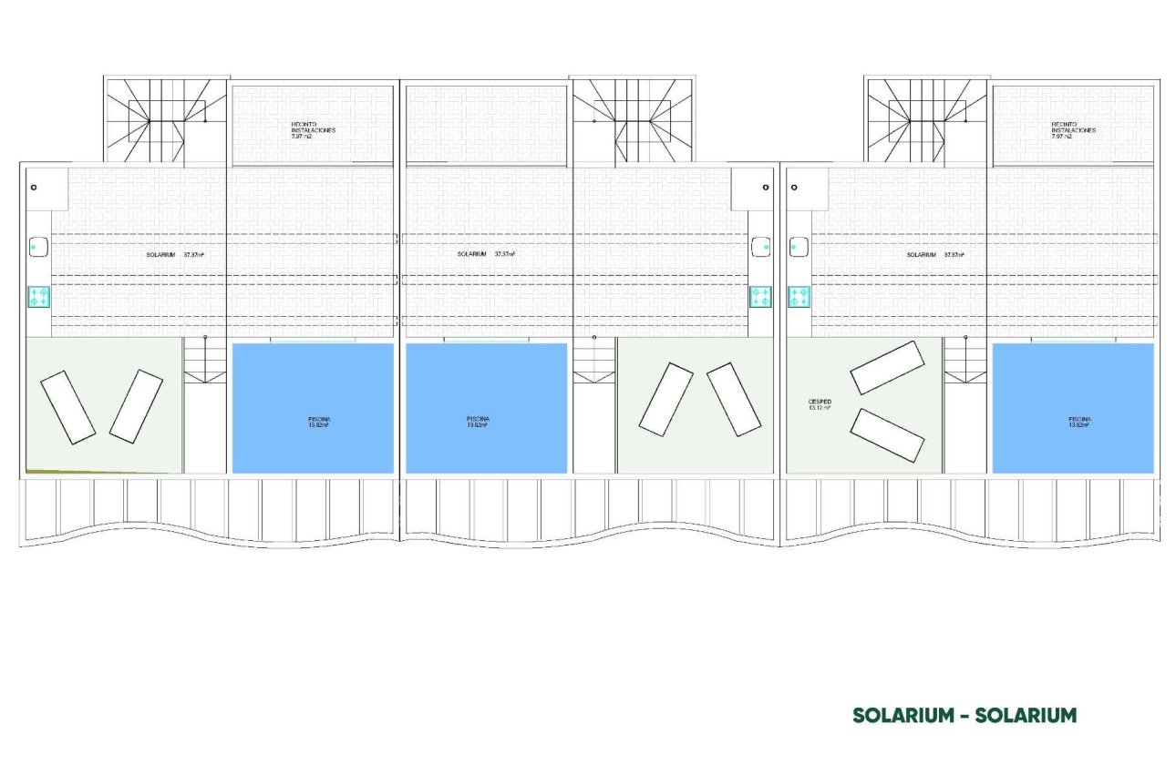 Nouvelle Construction - Bungalow -
Pilar de la Horadada - parques de Andromeda