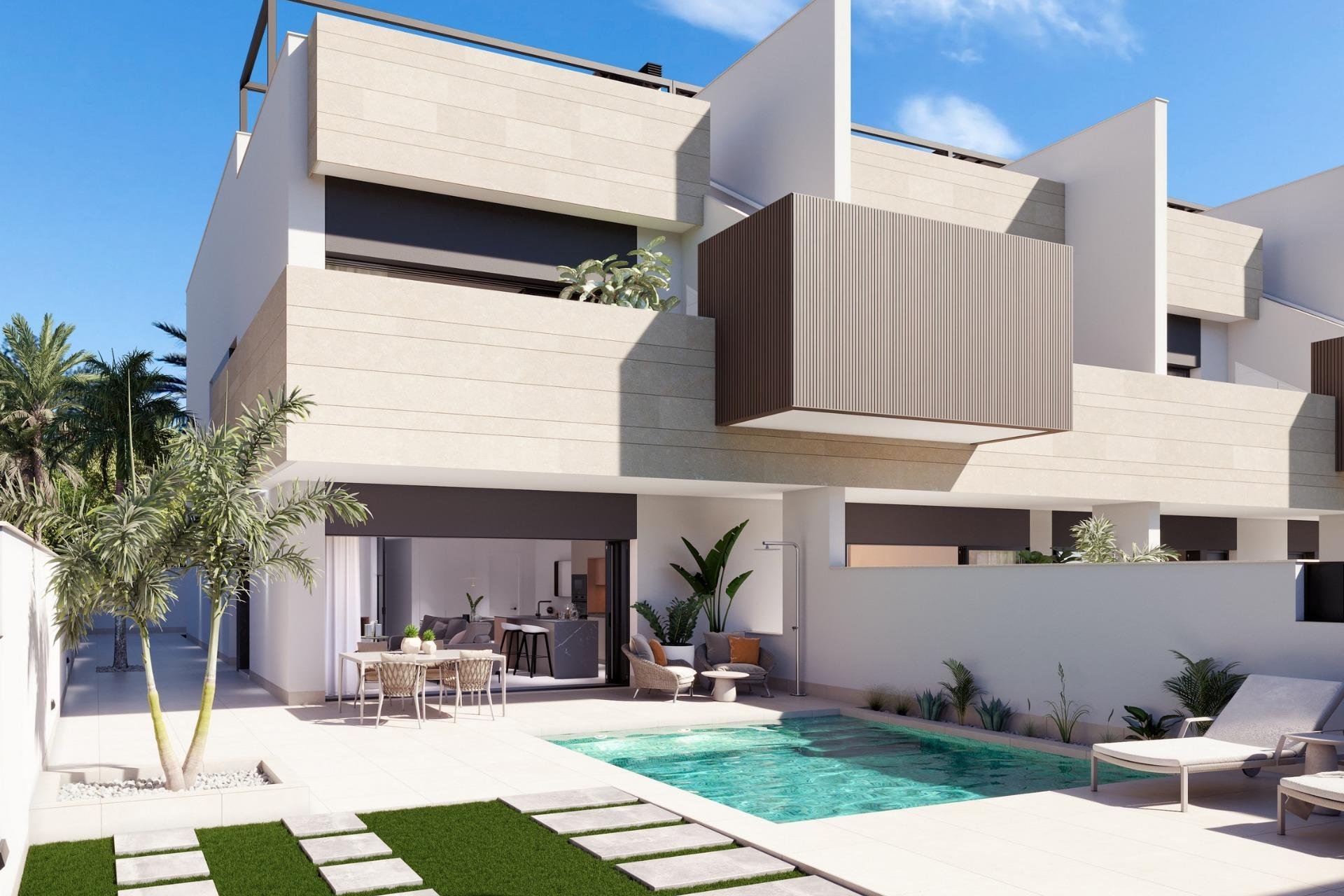 Nouvelle Construction - Bungalow -
Pilar de la Horadada - parques de Andromeda
