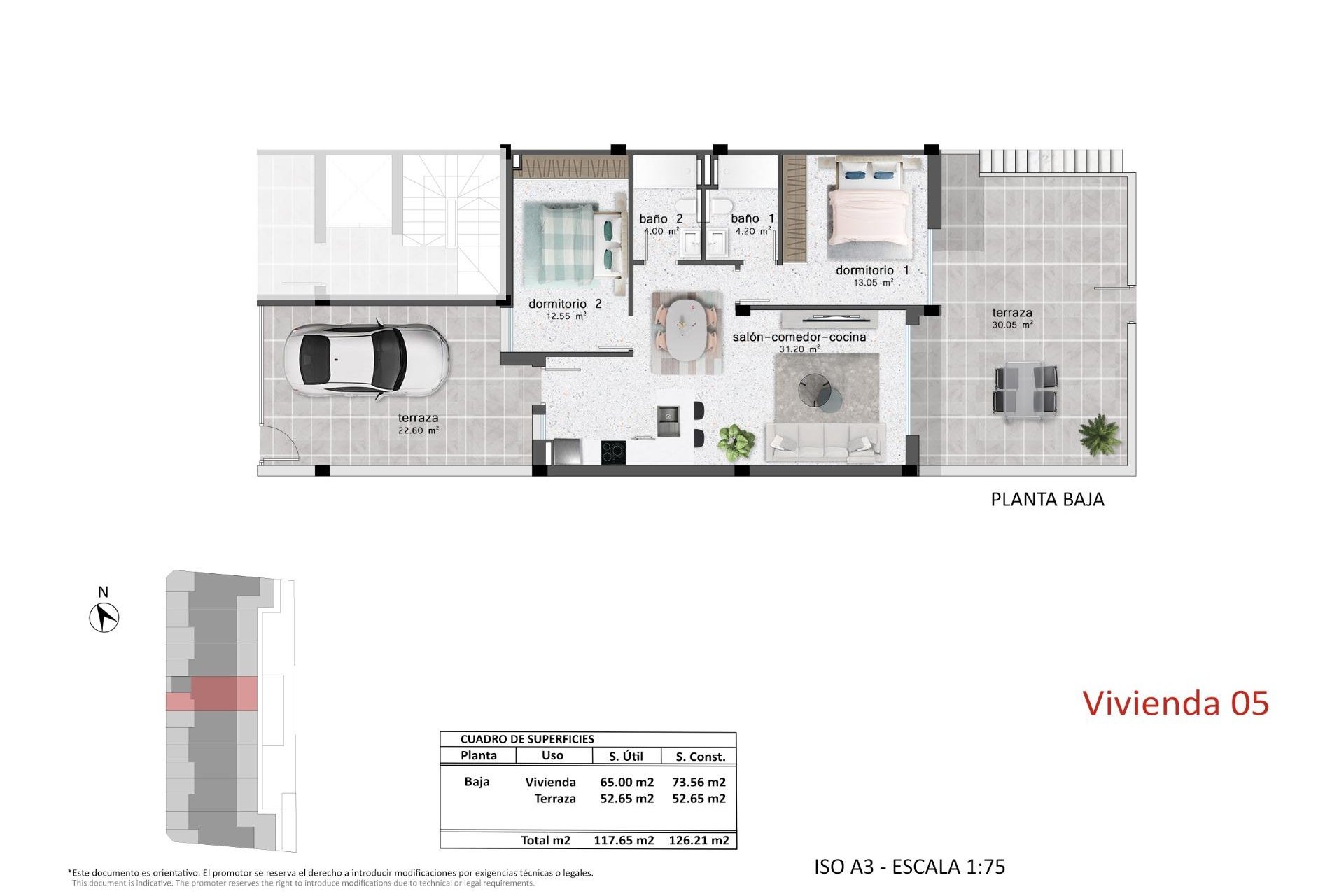 Nouvelle Construction - Bungalow -
Pilar de la Horadada - Polígono Industrial Zona Raimundo Bened