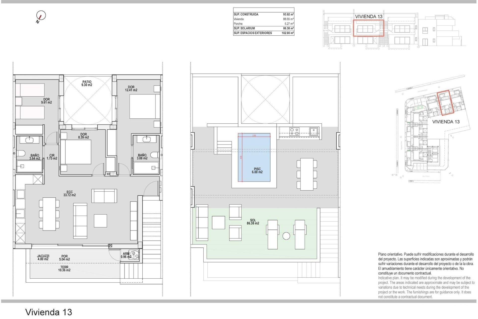 Nouvelle Construction - Bungalow -
Pilar de la Horadada - pueblo