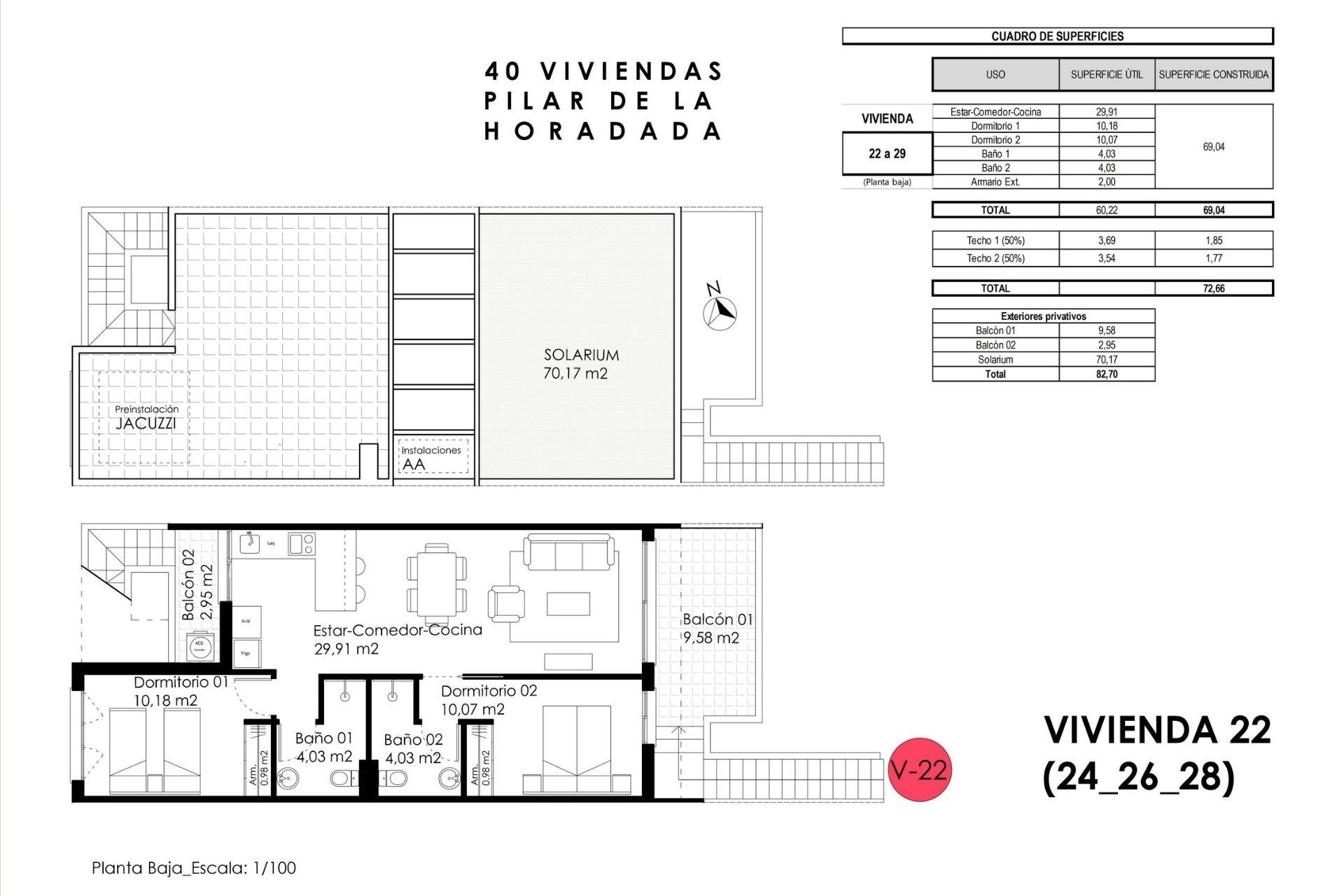 Nouvelle Construction - Bungalow -
Pilar de la Horadada - pueblo
