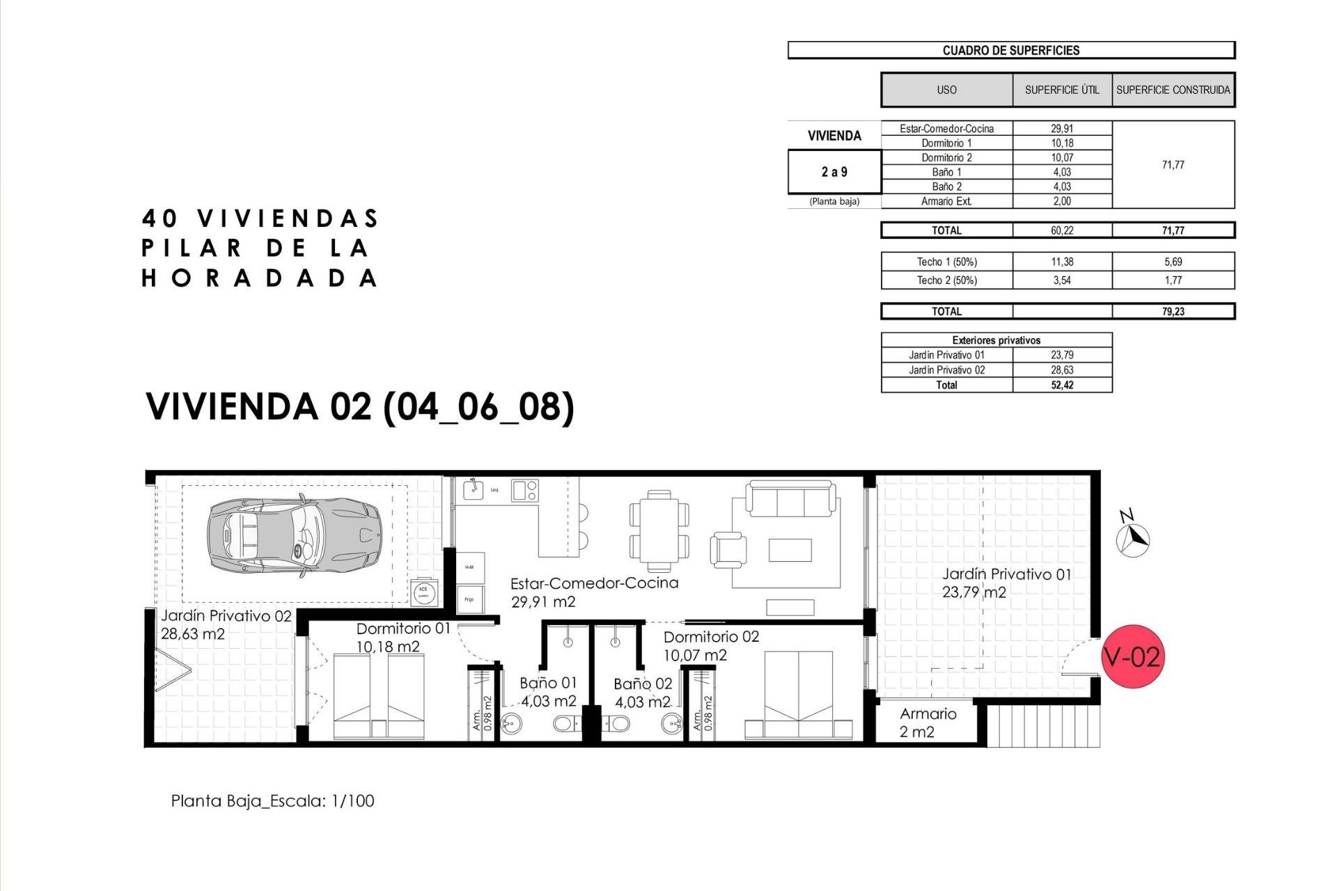 Nouvelle Construction - Bungalow -
Pilar de la Horadada - pueblo