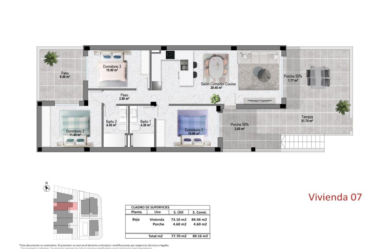 Nouvelle Construction - Bungalow -
Pilar de la Horadada - pueblo