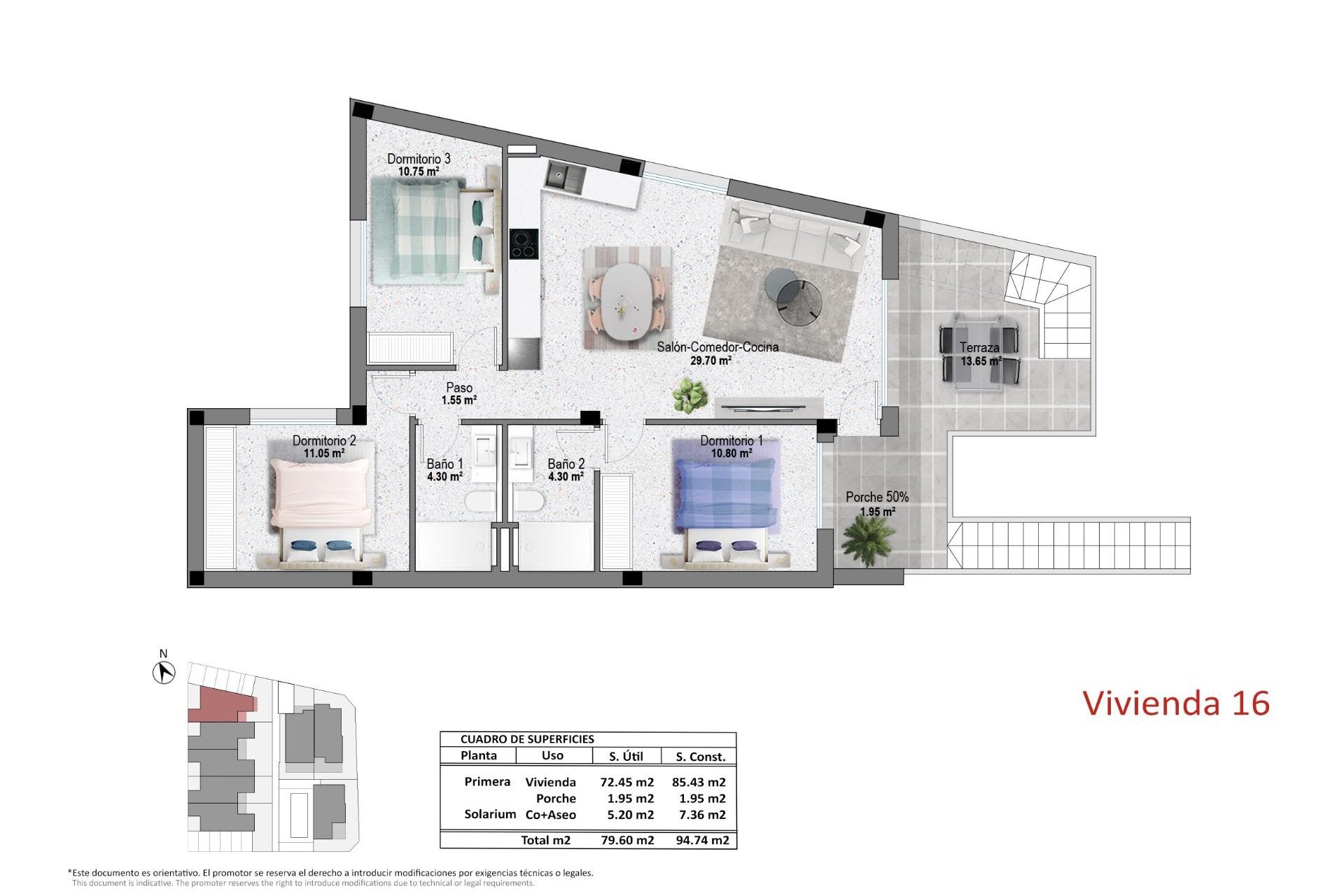 Nouvelle Construction - Bungalow -
Pilar de la Horadada - pueblo