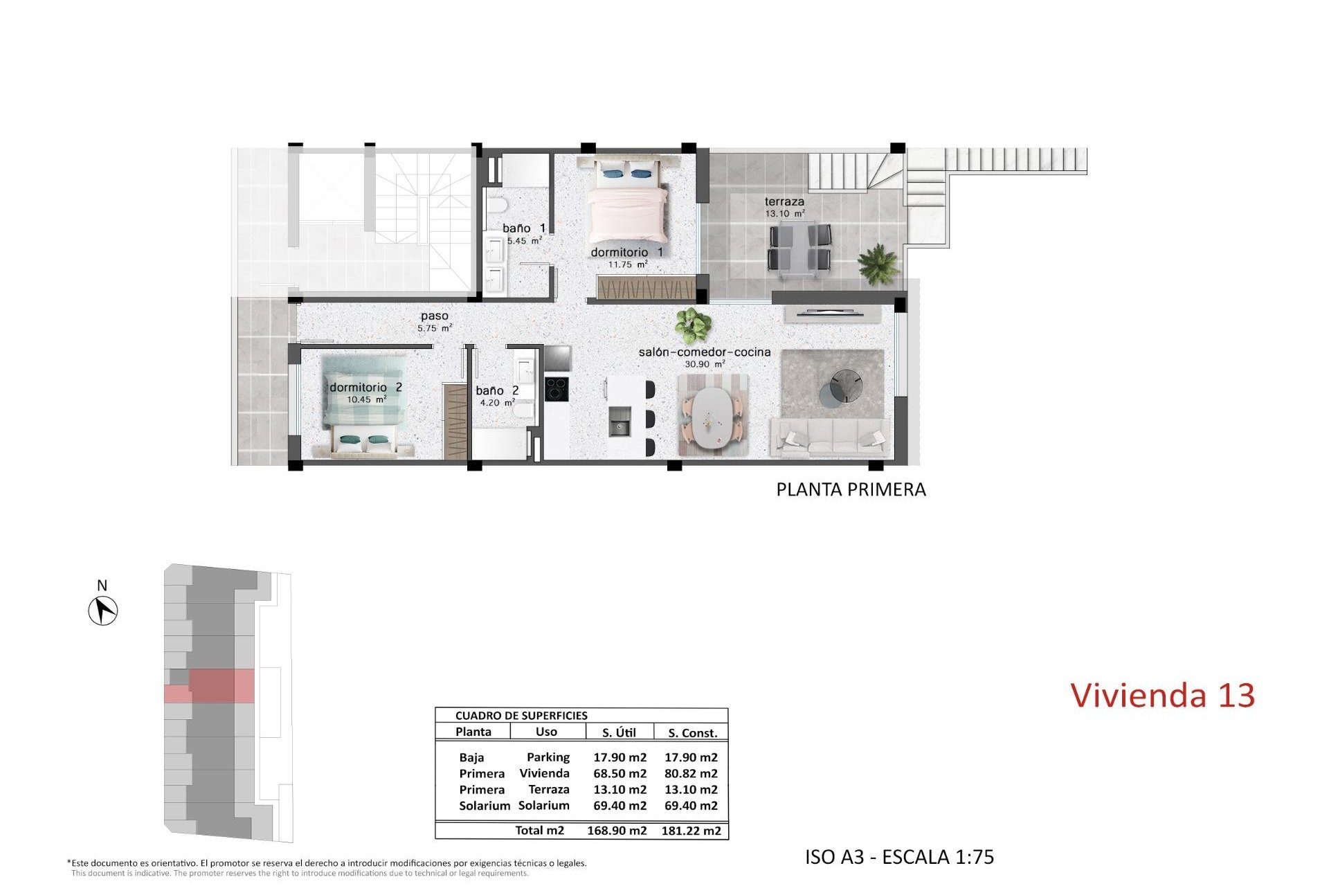 Nouvelle Construction - Bungalow -
Pilar de la Horadada - pueblo