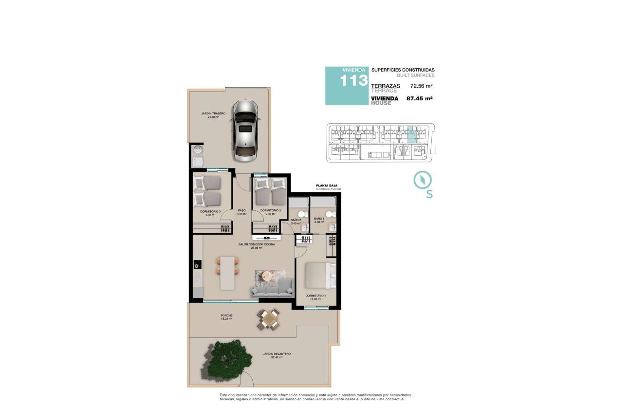 Nouvelle Construction - Bungalow -
Pilar de la Horadada - Torre De La Horadada
