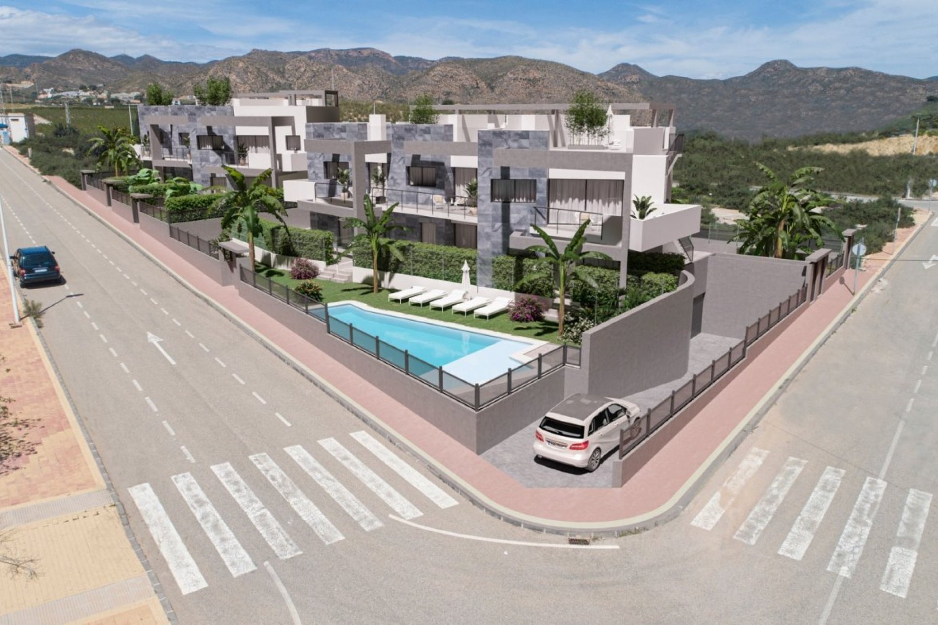 Nouvelle Construction - Bungalow -
Puerto de Mazarron - Playa del Alamillo