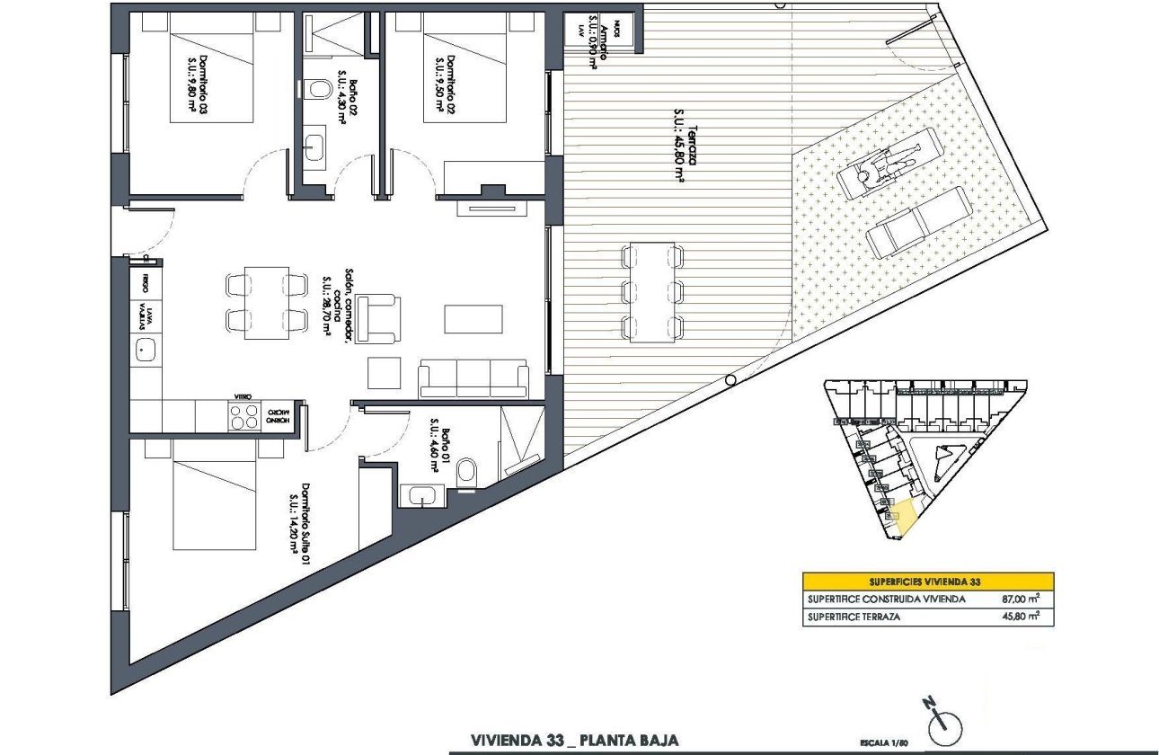 Nouvelle Construction - Bungalow -
San Fulgencio - Pueblo